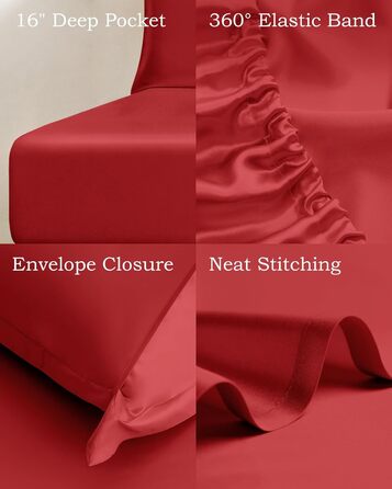 Набір простирадл з шовкової постільної білизни Taihu-Snow 100 19 мм шовкова вишивка тутового шовку Розкішний 4-секційний комплект