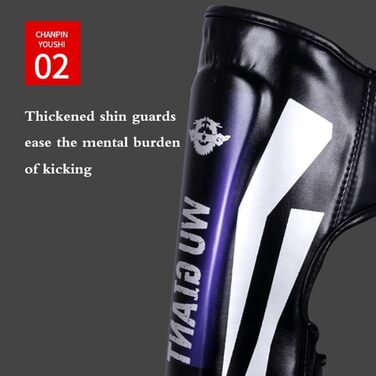 Щитки для гомілок для муай-тай, захист підйому гомілки, тренувальні щитки для бойових мистецтв, регульовані, із захистом підйому стопи, унісекс, для ударів у кікбоксингу, муай-тай та інших бойових мистецтвах, чорні, розмір L