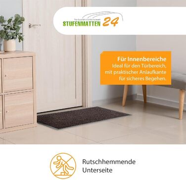 Килимок для бруду Kettelservice-Metzker Килимок для очищення Різні кольори та розміри Терра Коричнево-чорний строкатий 120 x 180 см 120 x 180 см Коричнево-чорний