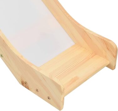 Каркас дитячого ліжка-лофт з гіркою та драбинкою сосна 97x208 см