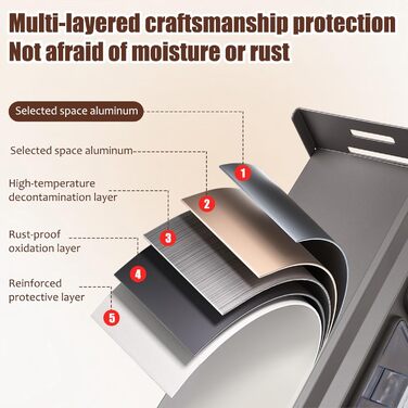 Підставка для спецій з банками для спецій, окремостояча та настінна підставка для спецій, банки для спецій з полицею, підвісна підставка для спецій (не потребує свердління) з 4 коробками для спецій, тонкий металевий органайзер для спецій на кухонну стільн