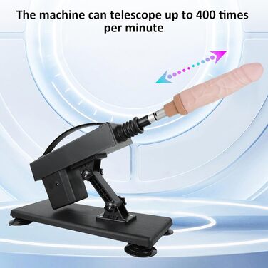 Автоматична секс-машина HIMOOX, з фалоімітатором та присоском, регульована