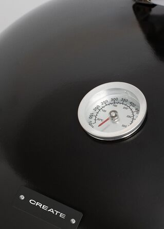 Димар-гриль для вугілля Smoky Kettle / Вугільний коптильник з попільником, рівномірним прогріванням, легким очищенням та зручним транспортуванням