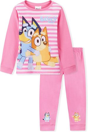 Піжами BlueY Піжами для дівчаток Піжами для дівчаток Дитячі піжами 4-5 років, нові, рожеві