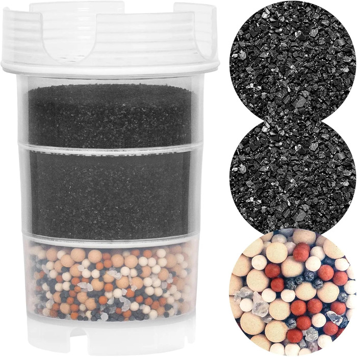 Пакет фільтруючих картриджів з мікрогубкою на 6 місяців для фільтрів для води Acala Quell One/Swing/Sunny/Wassetto/Silizia