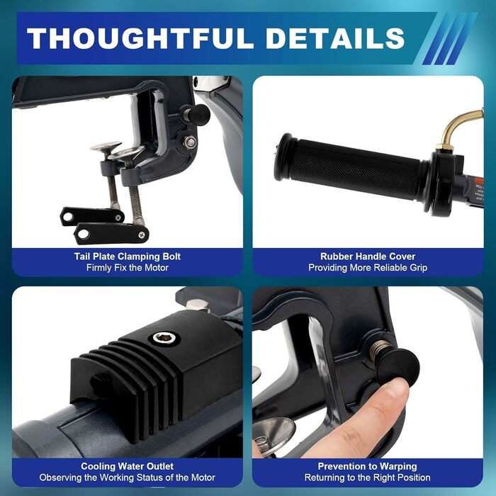 Тактний підвісний мотор 3,5 к.с., бензиновий підвісний мотор, мотор для каяка потужністю 2,5 кВт 49 куб.см, мотор для човна, система CDI з водяним та повітряним охолодженням для надувних човнів, вітрильних човнів та невеликих яхт, 2-тактний 3,5 к.с. 49 ку