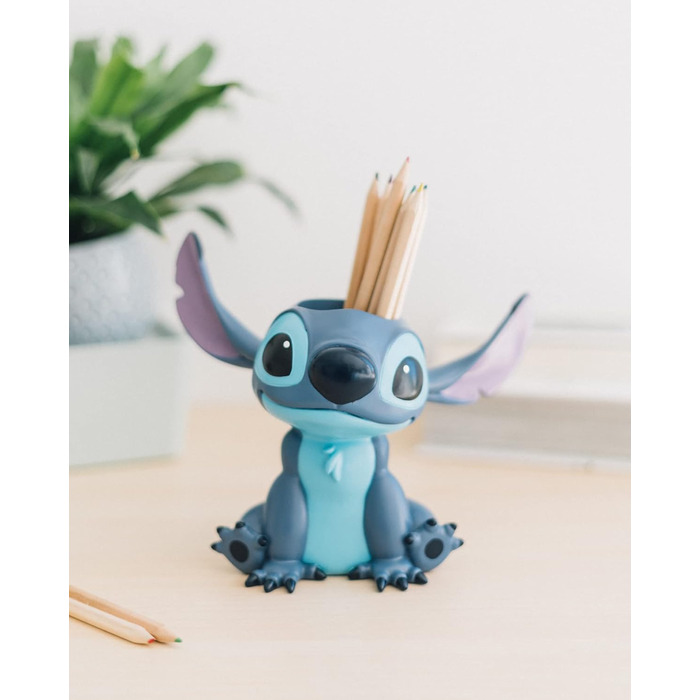 Тримач для олівців Grupo Erik Walt Disney Desk Organizer - Тримач для олівців Lilo and Stitch Figure - Настільні аксесуари Disney Merchandise - Органайзер для ручок Diseny Merch