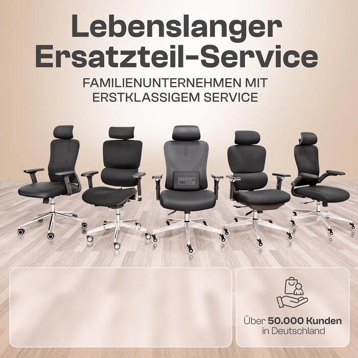 Ергономічне офісне крісло Lancelot ПЕРЕМОЖЕЦЬ ПОРІВНЯННЯ Переможець тесту офісних крісел Ергономічне офісне крісло Зручне ігрове крісло Обертове крісло 150 кг для максимального комфорту Lancelot (чорне)