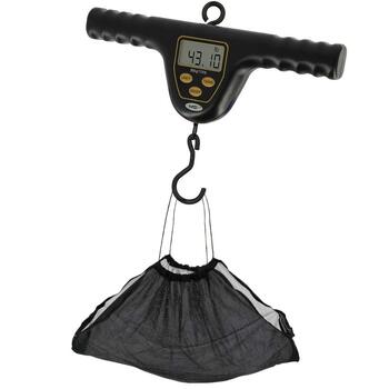 Нові розкішні цифрові ваги NGT Xpr Carp для грубої риболовлі з Т-подібною головкою та безпечний для риби м&39який сітчастий ремінь для перенесення/зважування