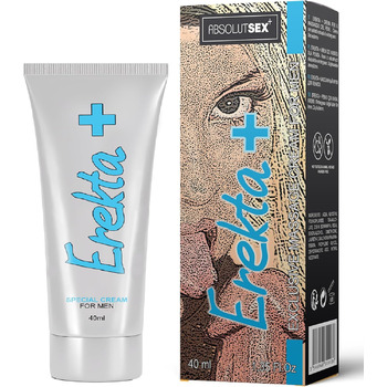 Крем Erekta Plus Erect, сильний підсилювач ерекції, гель для подовження ерекції, крем для чоловічого сексу, більший член, запобігає передчасній еякуляції, 40 мл