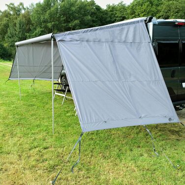 Бічні стінки блокувальника сонця дощу - 2 бічні стінки для тенту захищають від сонця, вітру та дощу