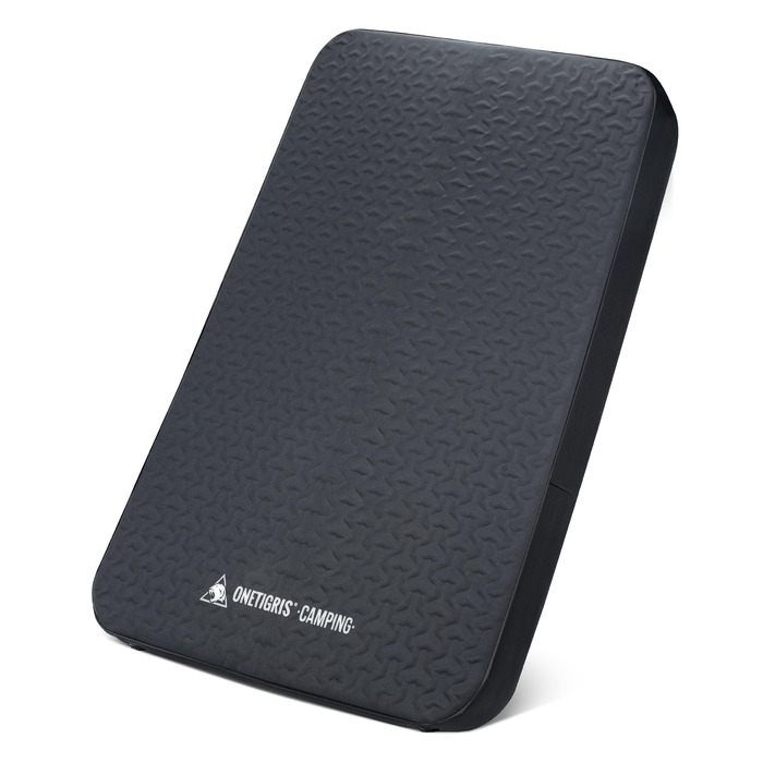 Самонадувальний надувний матрац з високим значенням R, надувне ліжко для 2 осіб, надувний матрац для гостей з мішком-насосом, для кемпінгу, подорожей та використання на свіжому повітрі (132 201 см)