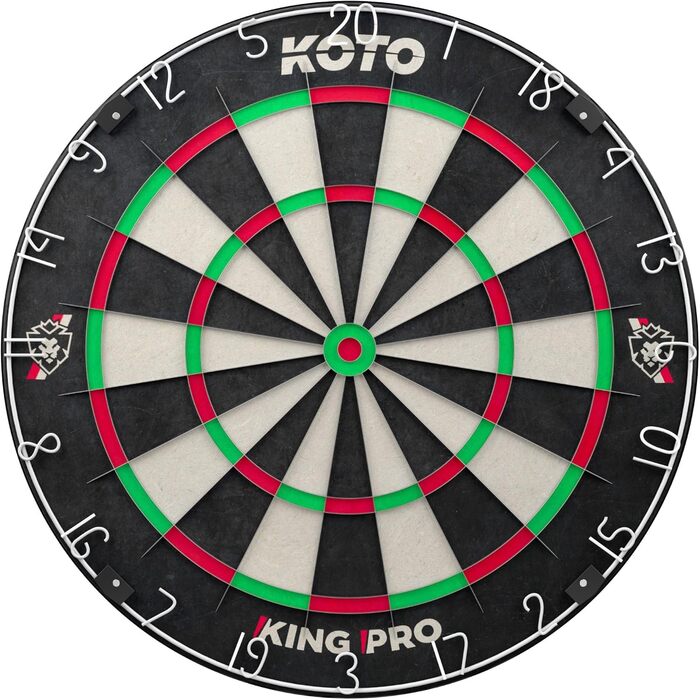 Мішень для дартсу King Pro (турнірний розмір, обертове кільце)