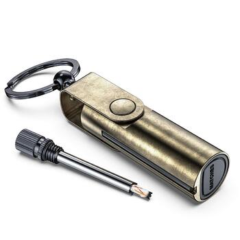 Вічний запальничок VVAY з бензиновим паливом та брелоком, постачається без палива