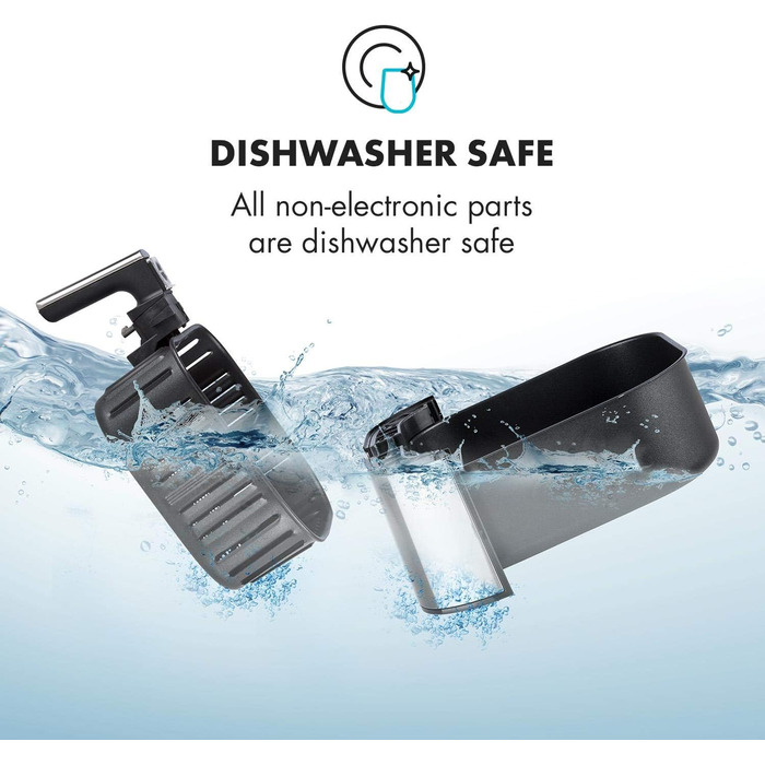 Фритюрниця Klarstein AeroVital - фритюрниця, 1700 Вт, об'єм 5.4 літра, налаштування температури, таймер, частини, які можна мити в посудомийній машині, з низьким вмістом жиру, смаження, що економить час, нержавіюча сталь, срібло