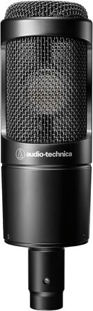 Конденсаторний мікрофон Audio-Technica AT2035 з кардіоїдною спрямованістю, чорний