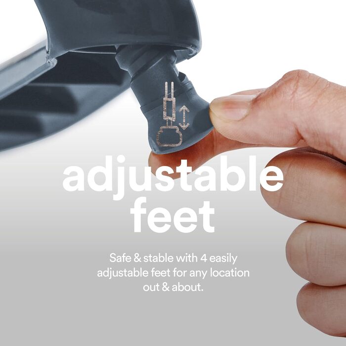 Обідній стілець APRAMO FLIPPA, дитячий, складаний, портативний, сидіння-бустер, сидіння для годування для дітей від 6 місяців до 3