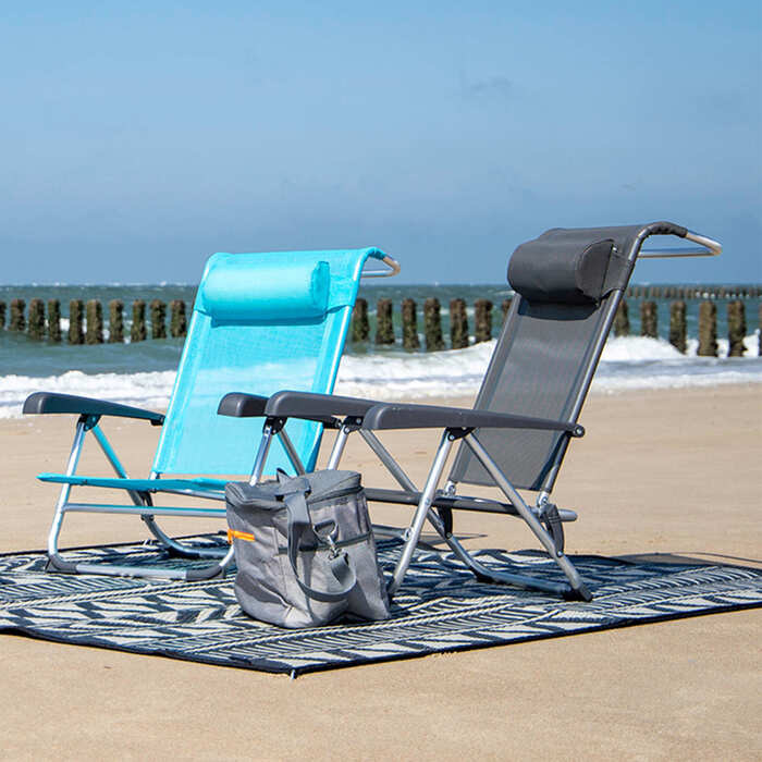 Крісло розкладне Bo-Camp Saint-Tropez Blue (1204784)