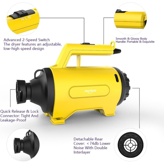 Автомобільна повітродувка автомобільна сушарка мотоциклетна сушарка автомобільна сушарка пилосос автомобільний пилосос для листя 2