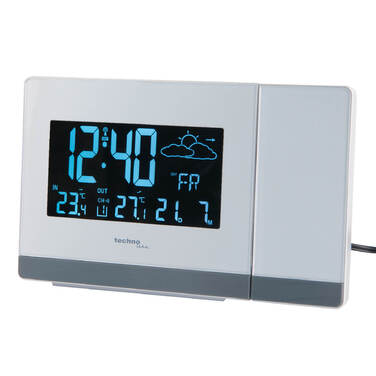 Годинник проекційний Technoline WT549 White (WT549)