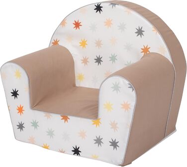 Дитяче крісло - Пастельні зірки, маленьке, 74002