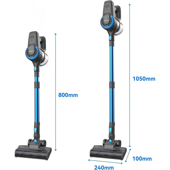 Акумуляторний пилосос, потужність всмоктування 20000pa Ультралегкий пилосос акумуляторний, пилосос ручний пилосос, час роботи 40 х