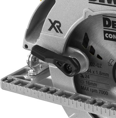 Акумуляторна циркулярна пила DeWALT 18 В DCS572N BL Акумуляторна циркулярна пила DeWALT Solo DCS 572