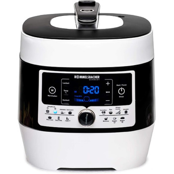 Електрична пароварка MD 1000 'MeinHans - оригінал - 14 автоматичних програм, регульованих від 40 C до 170 C, 2 рівні тиску пари, к