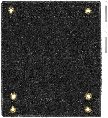 Килимок для автофургона - килимок преміум-класу - килимок для каравану Clean Step - килимок для кемпінгу (чорний)