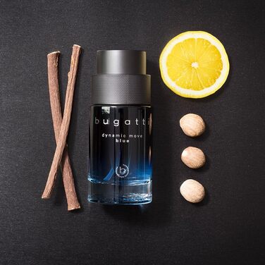 Туалетна вода Bugatti Dynamic Move Blue (100 мл)