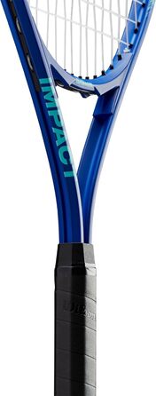 Тенісна ракетка Wilson Impact 4-3/8" (3) — синьо-червона, для дорослих та юніорів