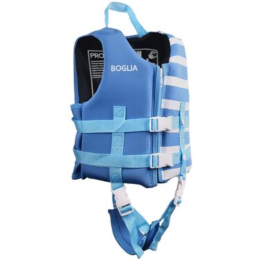 Дитяча плавальна куртка PROTAURI - Неопренова плавальна куртка для хлопчиків і дівчаток, купальник для малюків, допоміжний одяг для тренувань з плавання, 2-9 років/50N M (3-6 років), світло-блакитна