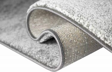 Килим для вітальні сучасний килим для вітальні абстрактний в сіро-червоному кольорі розмір 200 x 290 см 200 x 290 см сірий, червон