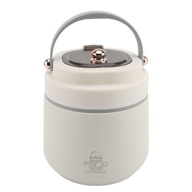 Вакуумно-ізольований контейнер для їжі з ложкою та паличками для їжі міцна ізоляція для офісу та школи.