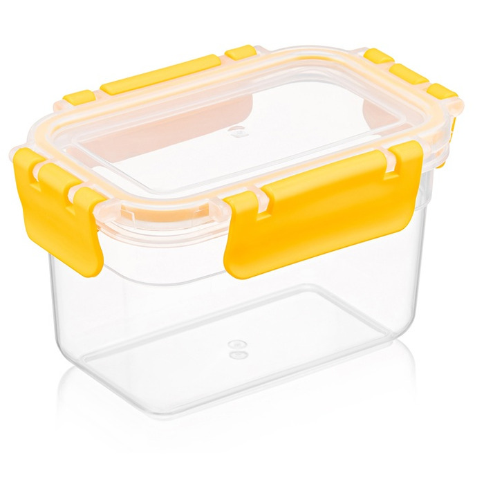 Контейнер Idea Home Clara Box MIX 0.58 л, прямокутний, пластик