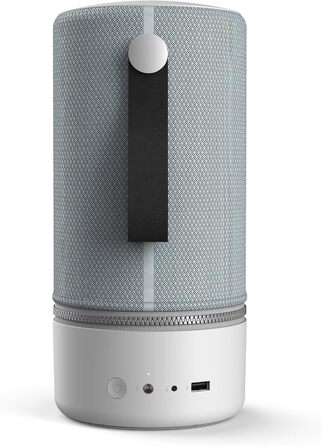 Велика колонка Libratone ZIPP 2 Smart Wireless (інтеграція Alexa, AirPlay 2, MultiRoom, звук 360, Wi-Fi, Bluetooth, Spotify Connect, батарея на 12 годин) морозно-сіра