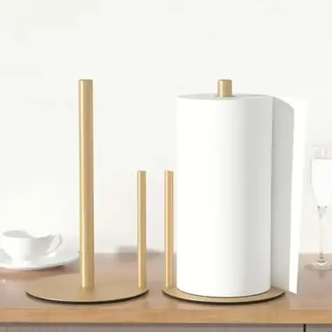 Тримач для кухонного рулону Vialex B0BHNL2WVT, золотистий