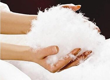 Пухова подушка betten-traum-land з гусячого пуху 100 Канадська гуска з наповнювачем 400 г, вага 40x80 см