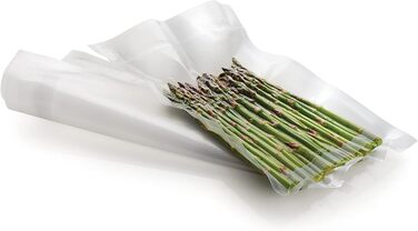 Вакуумний пакет Foodsaver FSB4802-I 48 шт. 20,7x29,2 см / Пакет з фольги для харчових продуктів / Вакуумний пакувальник 48 пакетів багаторазового використання