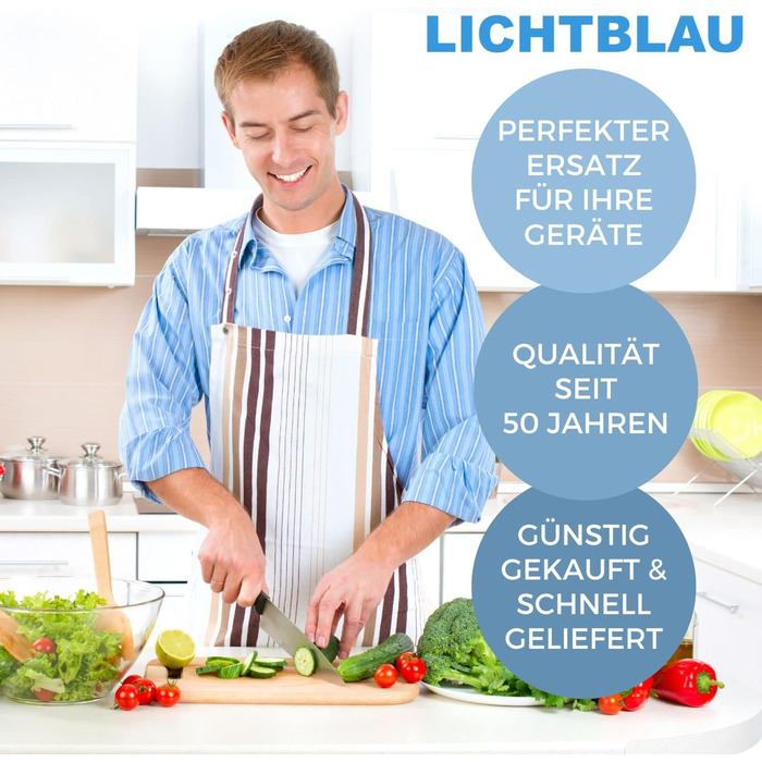 Світло-синій тримач для інструменту сірий Кухонний комбайн Bosch I Змінний тримач підходить для Bosch MCM3100W, MCM3110W та MCM3200W I Кронштейн для безперервного подрібнювача I Запасні частини кухонного комбайна Bosch