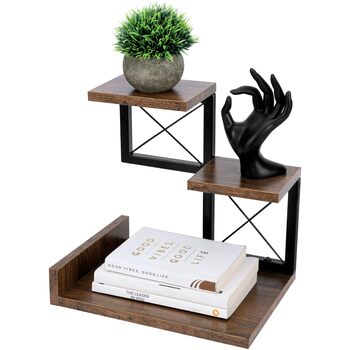 Трирівнева полиця для столу BELLE VOUS - Дерев&39яна полиця для столу - Маленька книжкова полиця - Органайзер для столу - Створити замовлення