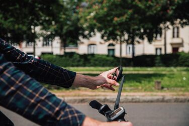 Праве велосипедне дзеркало для електровелосипедів. Дзеркало заднього виду для велосипедів, чорне, 80 см, 80 -