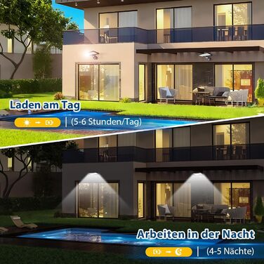 Вуличні сонячні ліхтарі JESLED з датчиком руху, 90 світлодіодних сонячних ліхтарів з пультом дистанційного керування, сонячний захисний настінний світильник ємністю 2600 мАг, 3 режими, водонепроникний настінний світильник IP65 для саду, двору, гаража