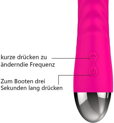 Класичний вібратор G-spot, реалістичний фалоімітатор і анальний вібратор, силікон на 10 режимів вібрації, секс-іграшка для жінок і пар