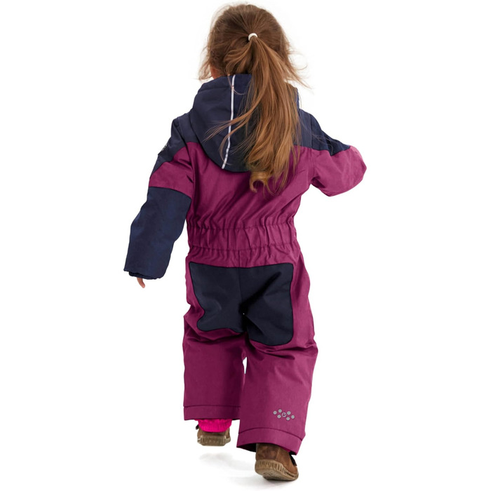 Дитячий лижний комбінезон/сніговий костюм Killtec Unisex Kesley Mini з капюшоном 98-104 Сливовий