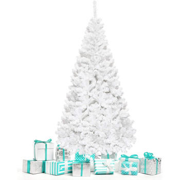 Штучна ялинка 150 см біла GOPLUS