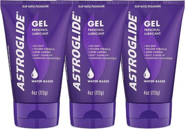 Лубрикант на водній основі Astroglide Super Slick, 3 шт. по 120 мл