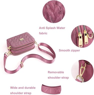 Жіночий мобільний телефон через плече сумка через плече сумка водонепроникний нейлон невелика сумка мобільний телефон кишені для п