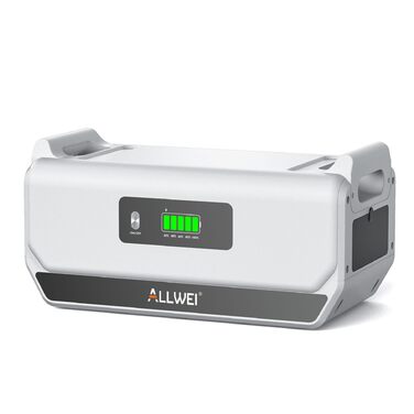 Розширювані акумуляторні блоки ємністю 2048 Втгод, балконна електростанція з накопичувачем, можливість розширення до 10,24 кВтгод, модульна конструкція