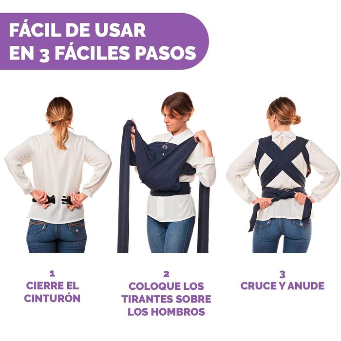 Переноска Chicco Boppy Comfyfit, синя